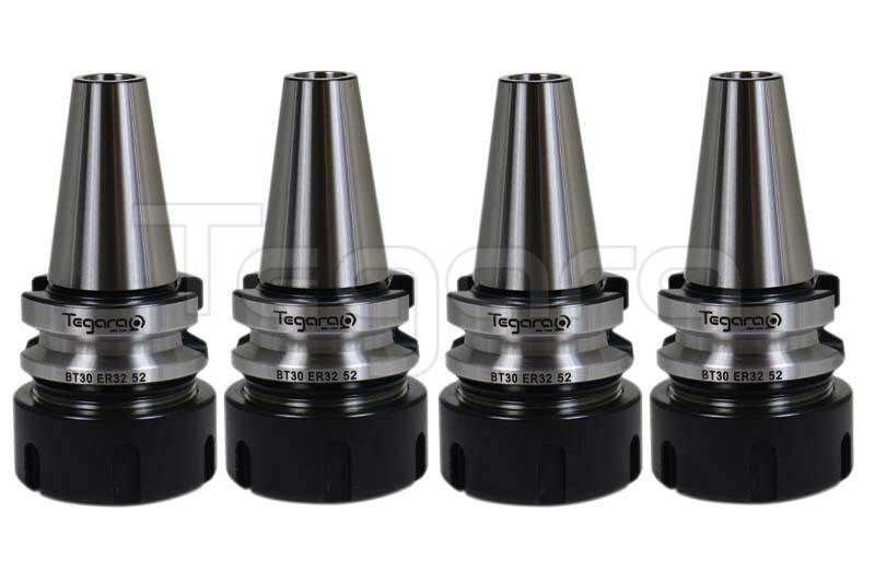 4PCS BT 30 ER 32 Tool Holder 60mm/2.36″ BALANCE G2.5 20000 Collet Chuck .0001 M[
