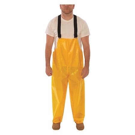 Tingley O22007 Iron Eagle Rain, Bib, Overall, Unrated, Yellow, 4Xl