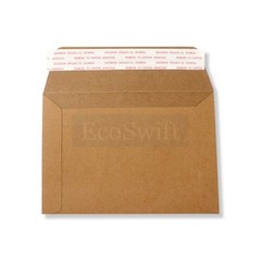 3000 – 6.5×4.5 ECOSWIFT SELF SEAL SHIPPING FLATS CARDBOARD ENVELOPE MAILER BROWN