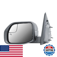 Longling Replacement Driver Left Side Door Mirror Power And Heated Glass Blind