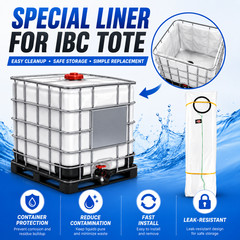 IBC Tote Liner Bag for Bulk Container Replacement Inner Bag Liquid Storage Liner