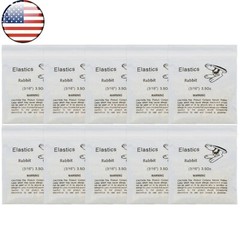 US Dental Orthodontic Rubber Bands Ortho Elastics Latex Braces 3.5,5.0,6.5 OZ