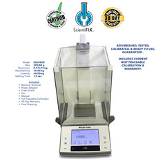 Mettler Toledo XS205 Analytical Balance 220g x 0.01mg 10ug REFURBISHED WARRANTY
