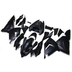 Matte Black ABS Plastic Injection Fairing Kit for Kawasaki ZX-10R 2004 2005