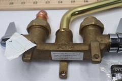 Glacier Bay 2 Handle Laundry Faucet Rough Brass 238 178