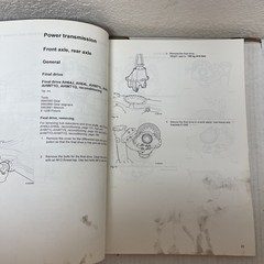 VOLVO A35D A40D AXLE SERVICE REPAIR OVERHAUL MANUAL BOOK