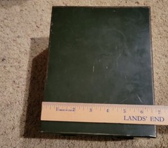 Vintage Steel File Card Box 4″x6″ Cards, Art Steel Company – ASCO New York USA.