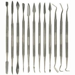 12 Piece Assorted Stainless Steel Dental Tool Pick Set Kit