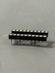 87x 16 Pin DIP IC Socket Gold Plated Through Hole 2.54mm Pitch IC Socket