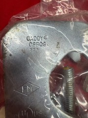 CADDY QUICK GRIP LATERAL SWAY BRACE PIPE SIZE: 2- 1/2 IN. (LOT OF 2)