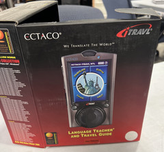 ECTACO Speech Guard GI-5 Multilingual Speech Translator accessories. NEW.