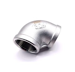 1″ FNPT 90 Degree Pipe Elbow 304 Stainless Steel 150# Class