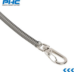 CL36 Clip-On Coil Lanyard, for Utility Knives, Safety Cutters, and Hand Tools,