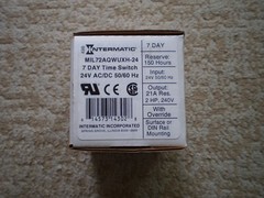 GRASSLIN INTERMATIC MIL27AQWUXH-24 FM1D50-24 24V AC/DC 7 Day Time Switch Module