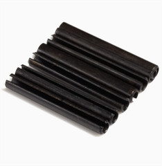 200pcs M.1.5~M16 65Mn Opening Spring Pins Carbon Steel Hollow Round Dowel Axle