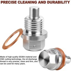 M14x1.5 M12*1.5 Car Universal Engine Magnetic Oil Drain Plug Screw Nut Bolt Sump