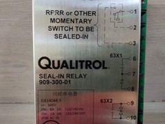 QUALITROL 909-300-01 SEAL- IN RELAY 24VDC – NEW WITH FILTHY BOX