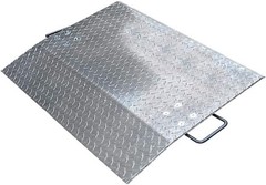 24″ x 36″ Aluminum Economizer Hand Truck Dock Plate 3600lbs 3/8″ Plate Thickness