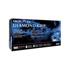 Ansell Mf-300 Microflex Mf-300 Exam Gloves, 6.3 Mil, Natural Rubber Latex,