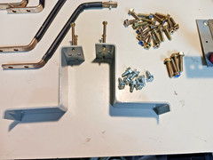 EATON PRL4 PANELBOARD PARTS WITH 1-HFD3020 & 1-HFD3030 AND EXTRA MNTNG HARDWARE