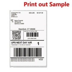 2-40x Compatible DYMO 4XL Direct Thermal Shipping Labels 4×6 1744907 220/Roll