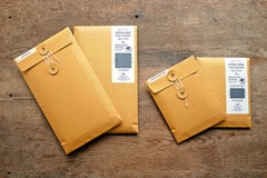 TRAVELER’S Notebook Leather Zipper Case engraving Tannin Regular & Passport size