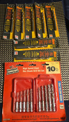 1/4″ Hex Shank HSS Drill Bit Set VA Vermont American Jet point USA Made