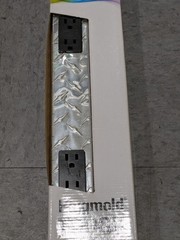 Wiremold Plugmold 4' Heavy Duty Steel 10 Outlet Powerstrip PM48TC