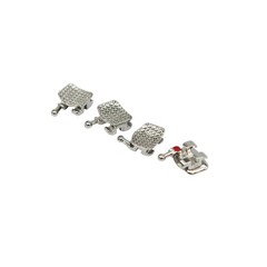 MacDent Dental Orthodontic Bracket Braces Mini Roth/MBT 022 Hooks 345/Arch Wires
