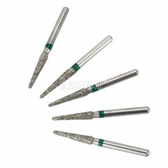 100Pcs 100Types Dental Diamond Burs Round Head FO EX TR For High Speed Handpiece