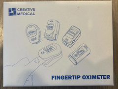 Creative Medical Pulse Oximeter PC-60B1 NEW w/ Batteries Fingertip