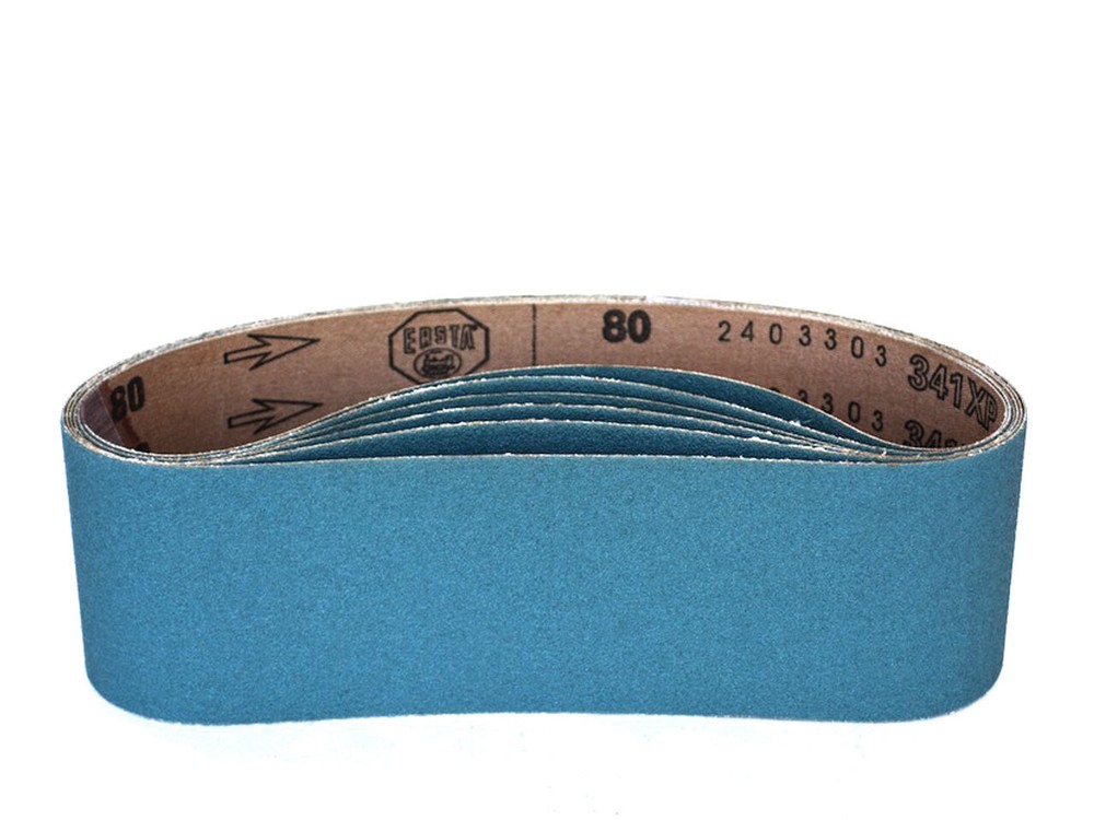 3 X 21 Inch Sanding Belts Zirconia Cloth Narrow Sander Belts (8 Pack, 60 Grit)