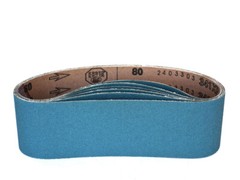 3 X 21 Inch Sanding Belts Zirconia Cloth Narrow Sander Belts (8 Pack, 60 Grit)
