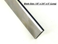HSS Blades 1/8″ x 3/4″(Wide) x 6” for Lathe Parting Cut Off & Tool Holder-USA