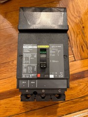 SQUARE D HJA36020 HJA060 600V 3PH I-LINE CIRCUIT BREAKER