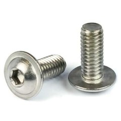 5/16″-18 | 18-8 Stainless Steel Button Flange SocketCapScrew Select Length & Qty