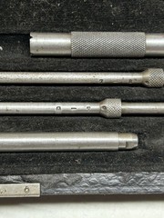 VTG L. S. Starrett Inside Micrometer Set?? Maybe No. 124?? MADE IN USA READ