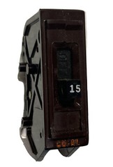 Wadsworth A115NI 15 Amp 1 Pole 1P Type A METAL FOOT Circuit Breaker A15 A115