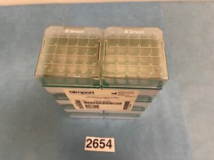 PACK Simport Scientific Cryostore T314-225 Storage Boxes, T314-225G, 1.2 to 2mL