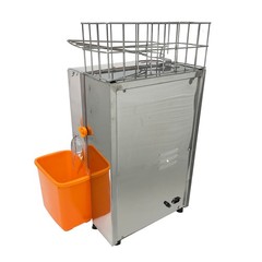 Commercial Orange Juicer Machine 110V Automatic Feeding Lemon Orange Squeezer US