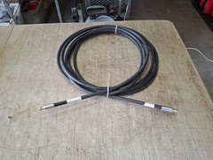 Lincoln Electric .241 ID x .500″ OD Extra Flexible Conduit w/AD1329-500 – 25 ft