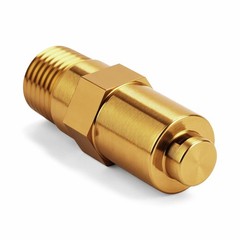 7101359 Thermal Relief Valve, 0.5 inches x 1.7 x inches, Gold