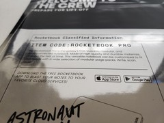 Rocketbook Pro 2.0 Reusable Professional Smart Notebook Letter Size 8.5×11 Blue