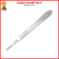 Dental Scalpel Handle No.4 Blade Holder BP Handle, Surgical Scaple Handle No4