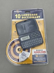 New Ectaco ML320 Universal Translator 10 Languages Dictionary & Organizer