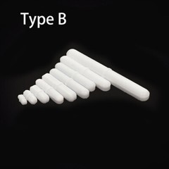 PTFE Magnetic Stirrer Mixer Stir Bars Length 4-100mm A/B/C 3 TYPES available