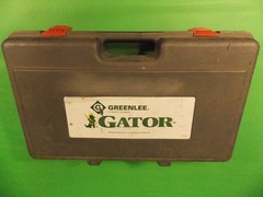 Greenlee Gator ES750 Cable Cutter Kit With Charger Battery & Case -Works Great