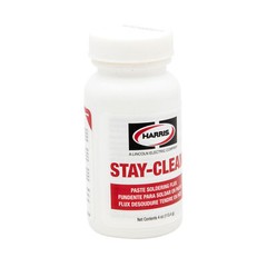 Harris Stay-Clean Paste Flux 4 oz Brush Cap Bottle SCPF4