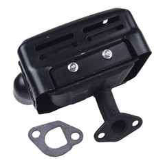 Silencer Exhausts Muffler Exhaust Generator Accessory for Easy Installation SET