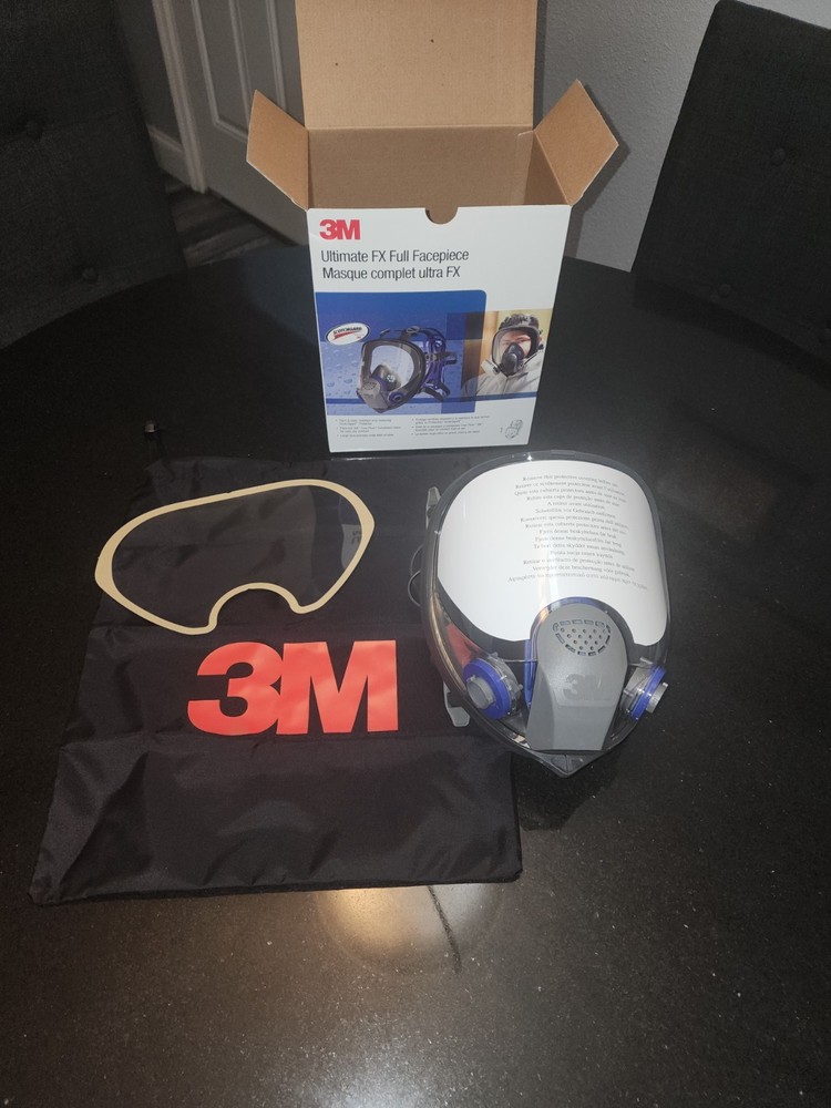 3M FF-401 Ultimate FX Full Face Mask Reusable Respirator Small